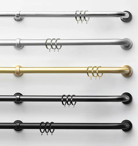Customize Your Home with the Perfect Door Curtain Rod Style 1 Custom Door Curtains rod
