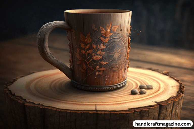 dark wood used for cups