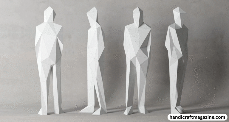 papercraft man