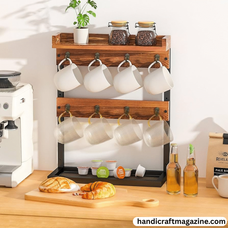 wood cup holder