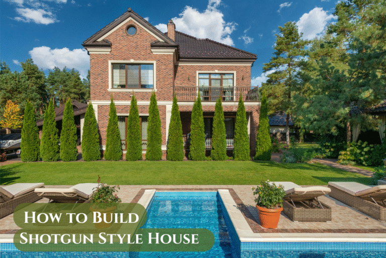 what is a shotgun style house
