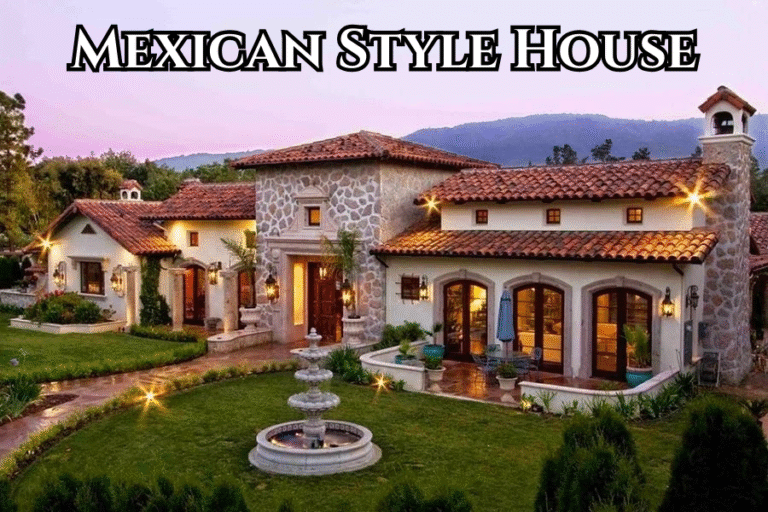 Mexican style house design
