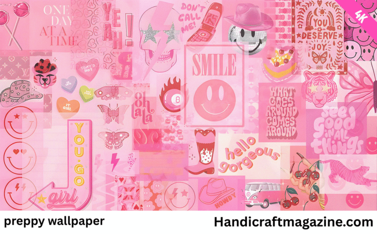 Preppy Pink Wallpaper
