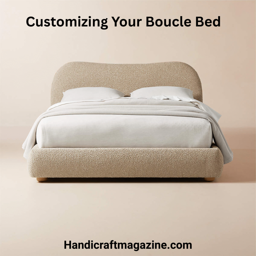 Boucle Bed: How to Make and Customize This Cozy Trend 1 Boucle bed