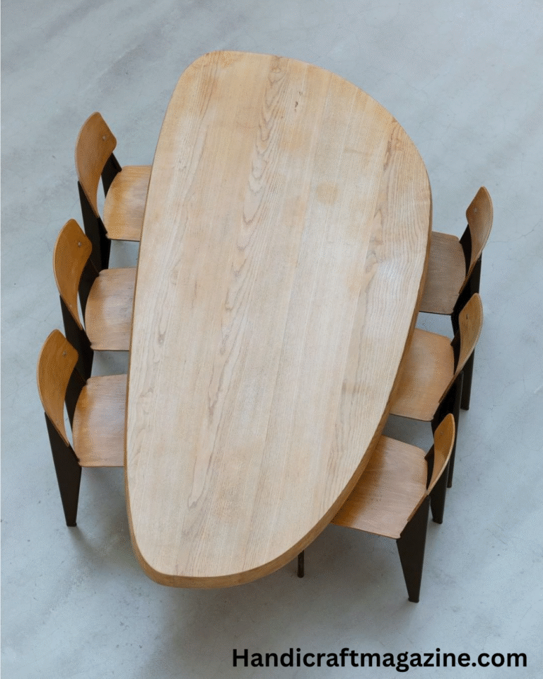 How to make Oval Wood Dining Table