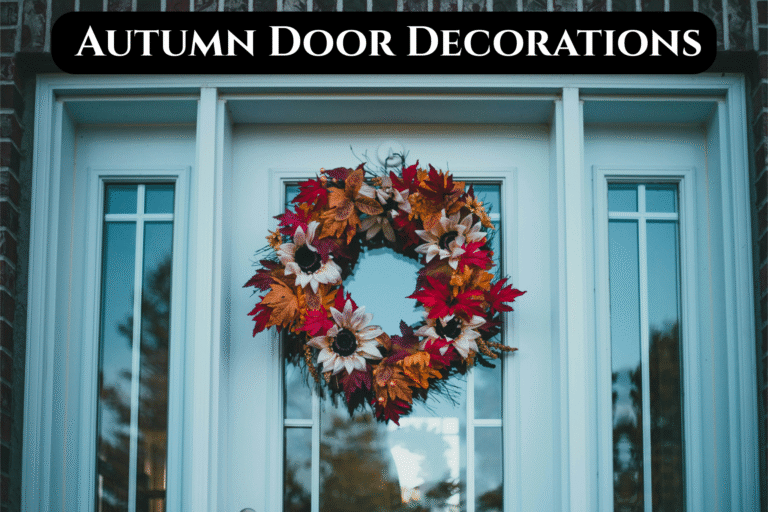 autumn door decorations