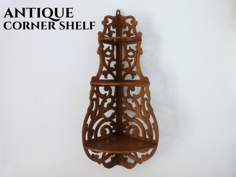 antique corner shelf