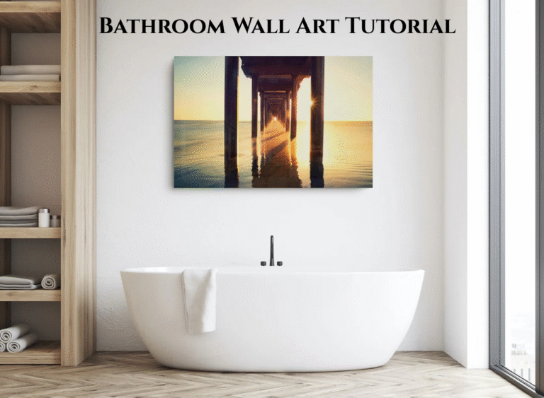 bathroom wall art